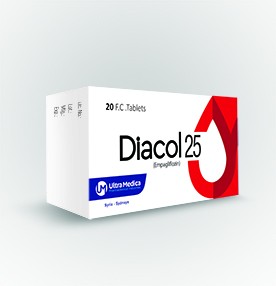 دياكول 25 امباغليفلوزين اقراص العقاب فارما