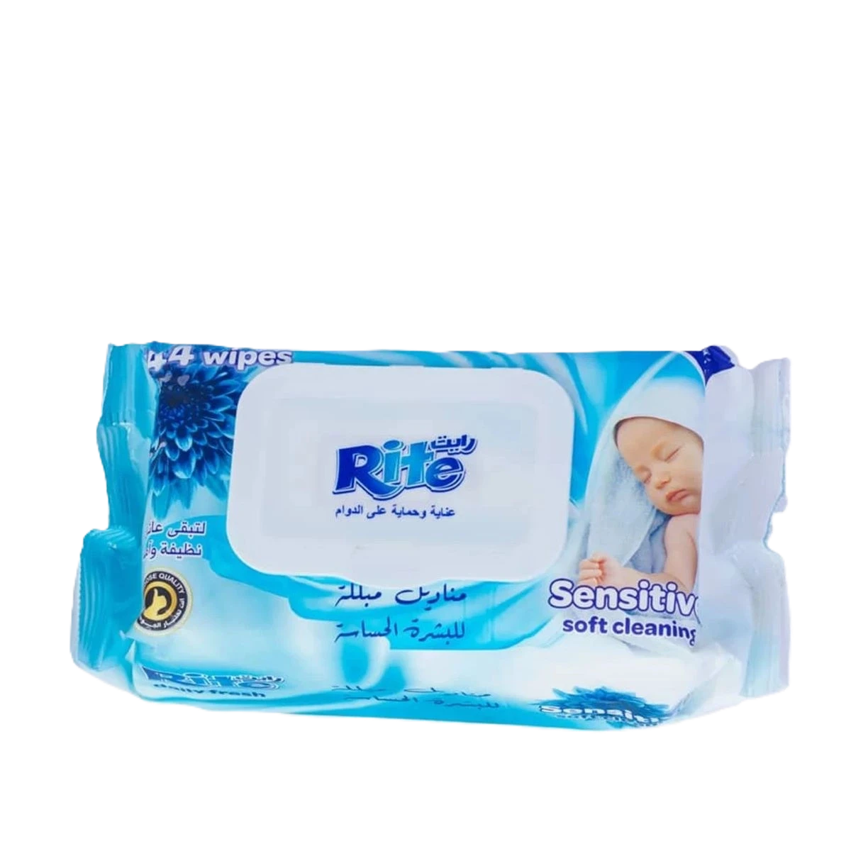 مناديل مبلله للبشره الحساسه  رايت144حبه