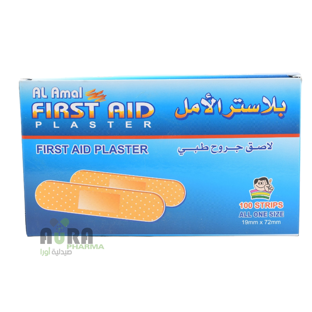 لصقة اصابع ميد عبوة 100