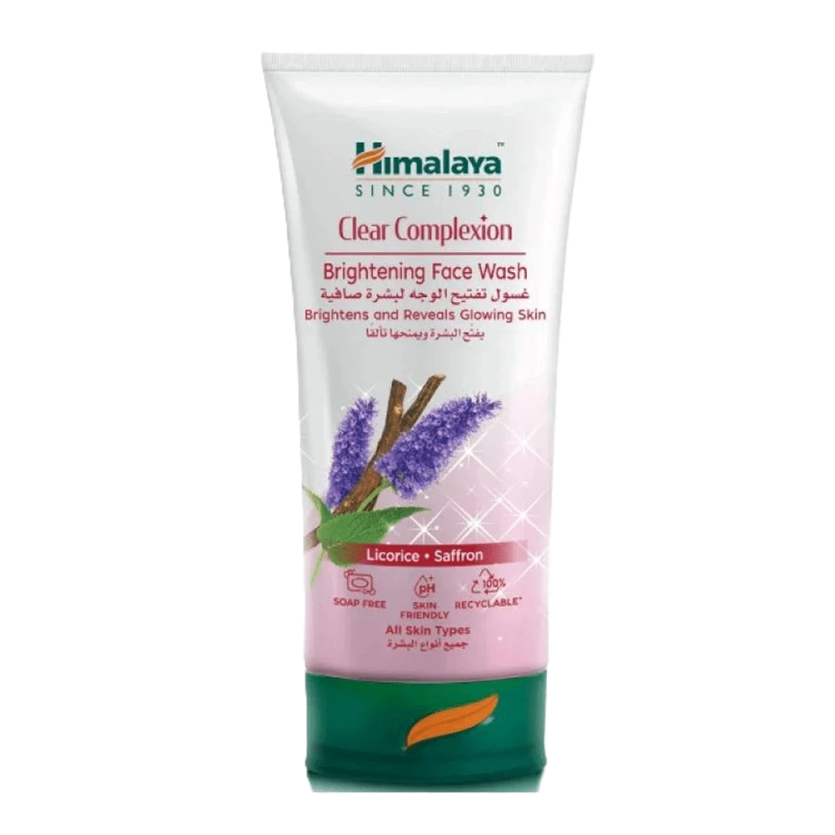 هيمالايا غسول تفتيح الوجه بالزعفران وعرق السوس- 150 مل