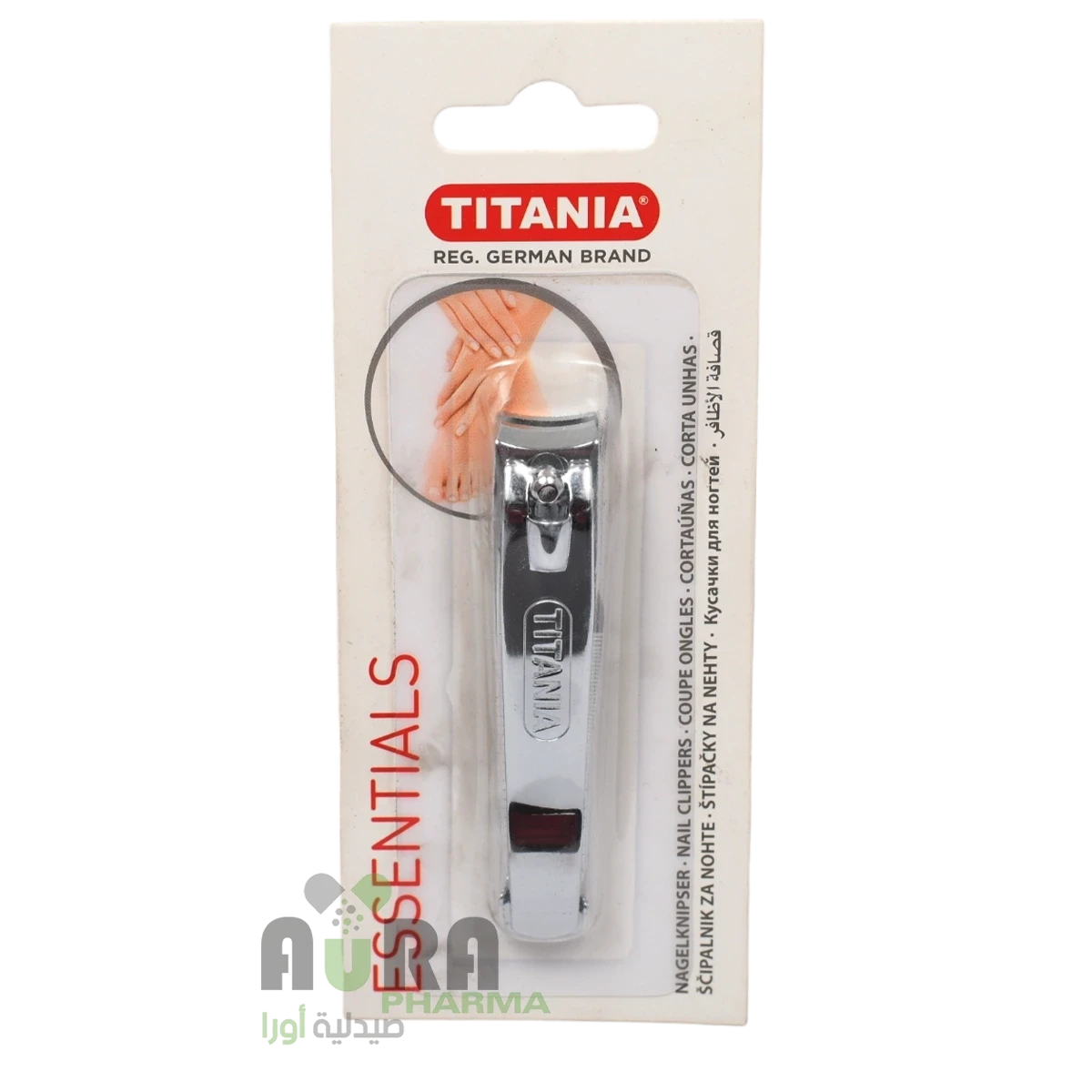 قصاصة اظافر فضي كبير الماني 1052/2