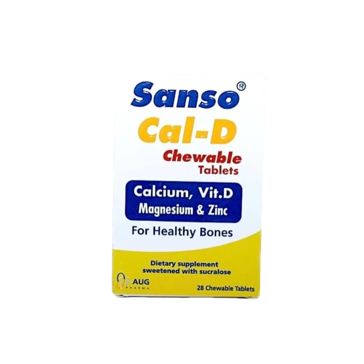 سانسو كال -دي 28قرص قابلة للمضغ
