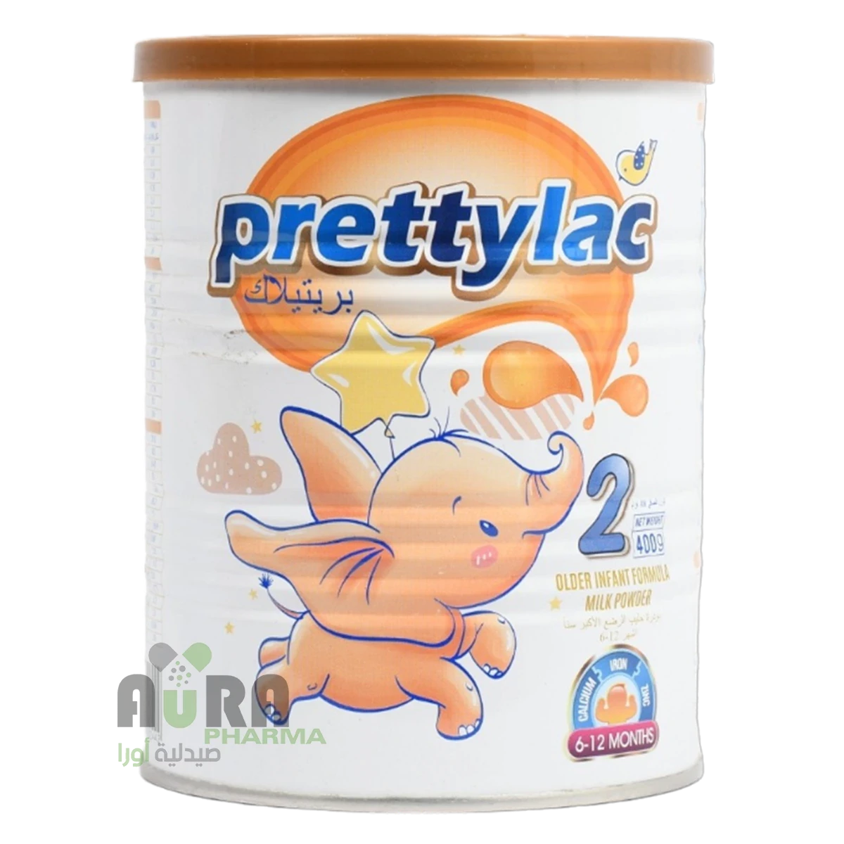 حليب اطفال بريتيلاك رقم 2، 400 جرام