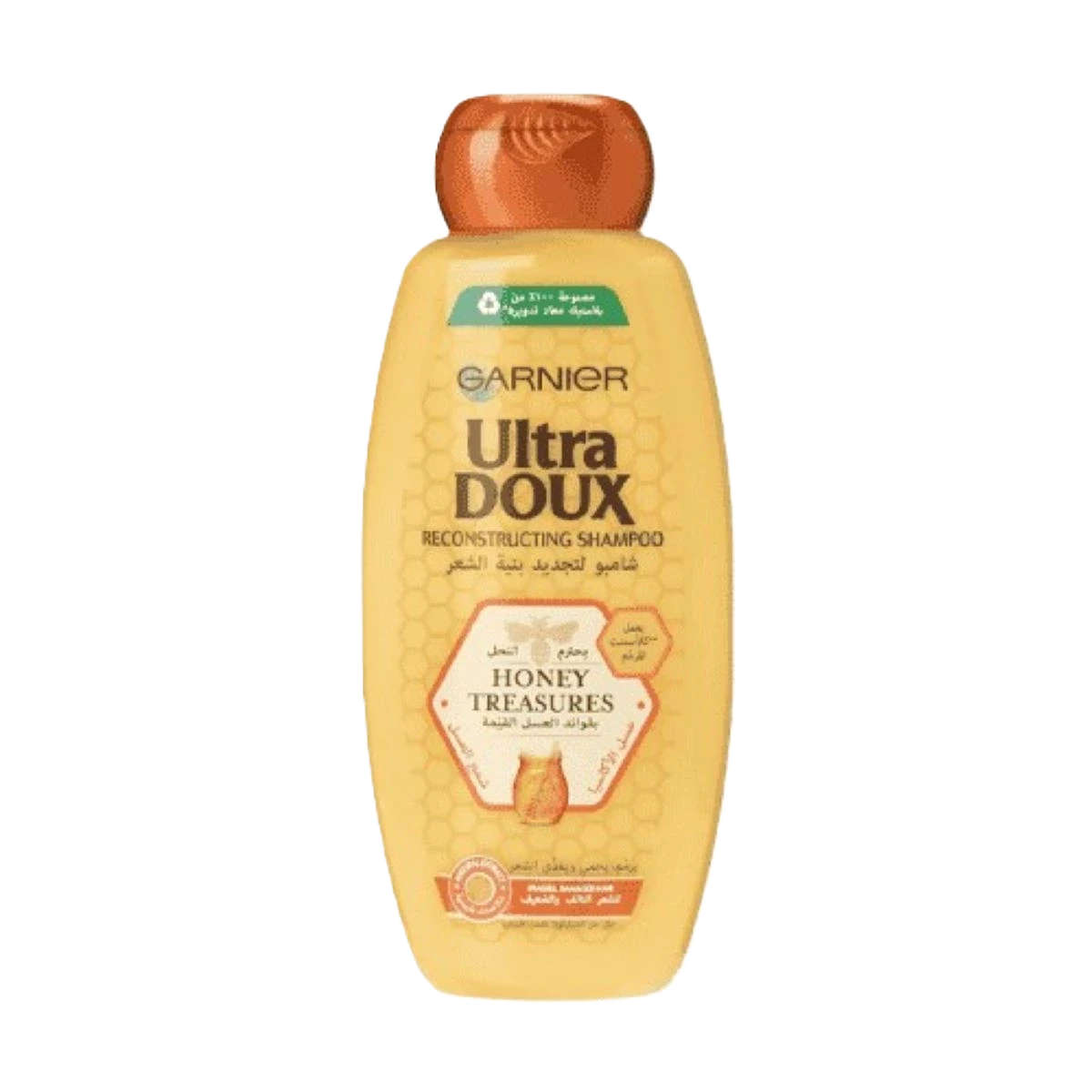 غارنييه شامبو لتجديد بنية الشعر الترا دو بفوائد العسل القيمة - 400مل