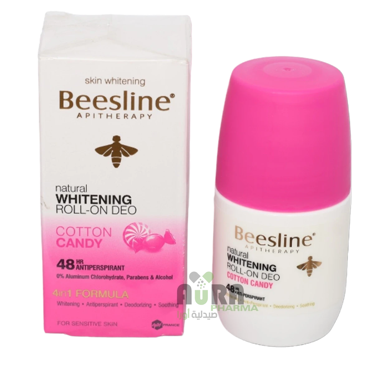 بيزلين رول مزيل للعرق برائحة نعومة القطن -50 مل