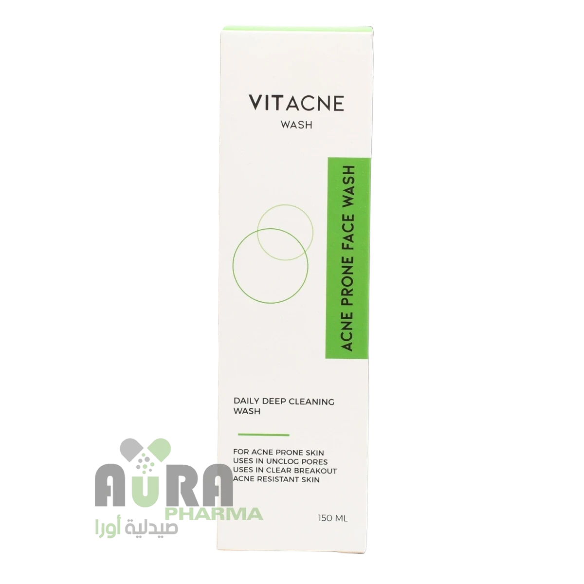 فيت اكني غسول للوجة 150 مل فيتا لايف