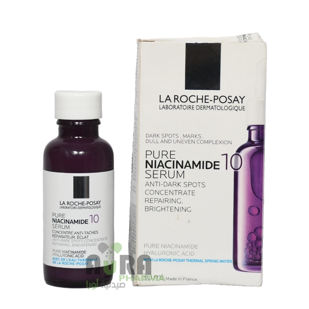 سيروم نياسيناميد 10 من لاروش بوزيه للبقع الداكنة ،30 مل