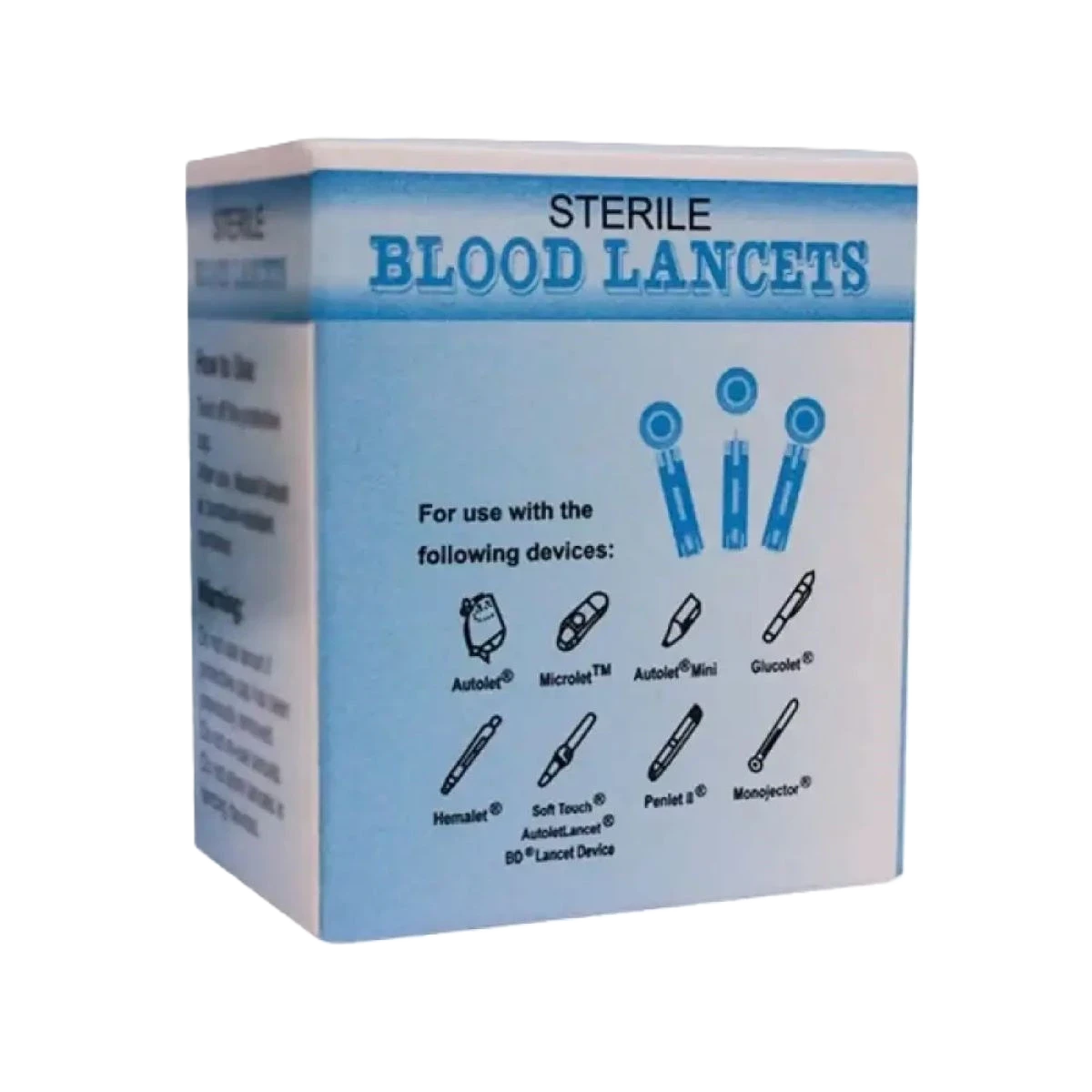 أبر وخز 100 حبة روز