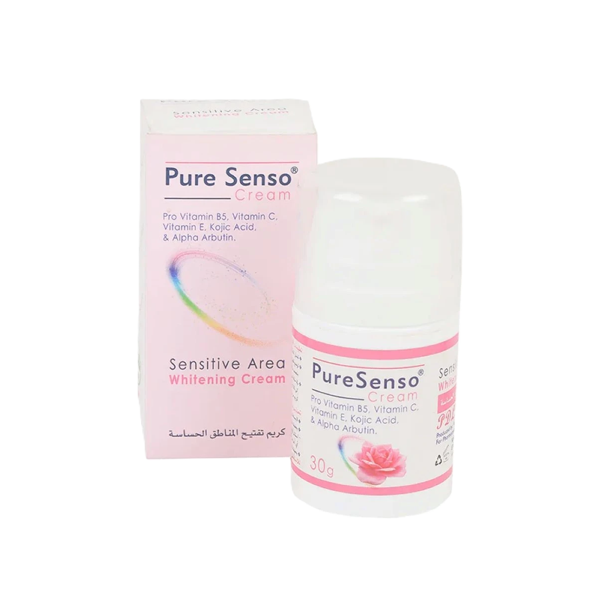 بيور ديرما لاب سينسو كريم تفتيح المناطق الحساسة - 30جم