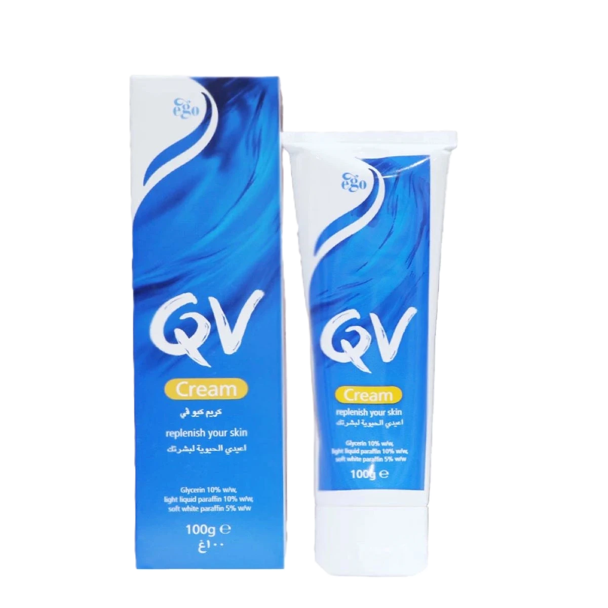 كيو في كريم مرطب للبشرة ،100 جرام
