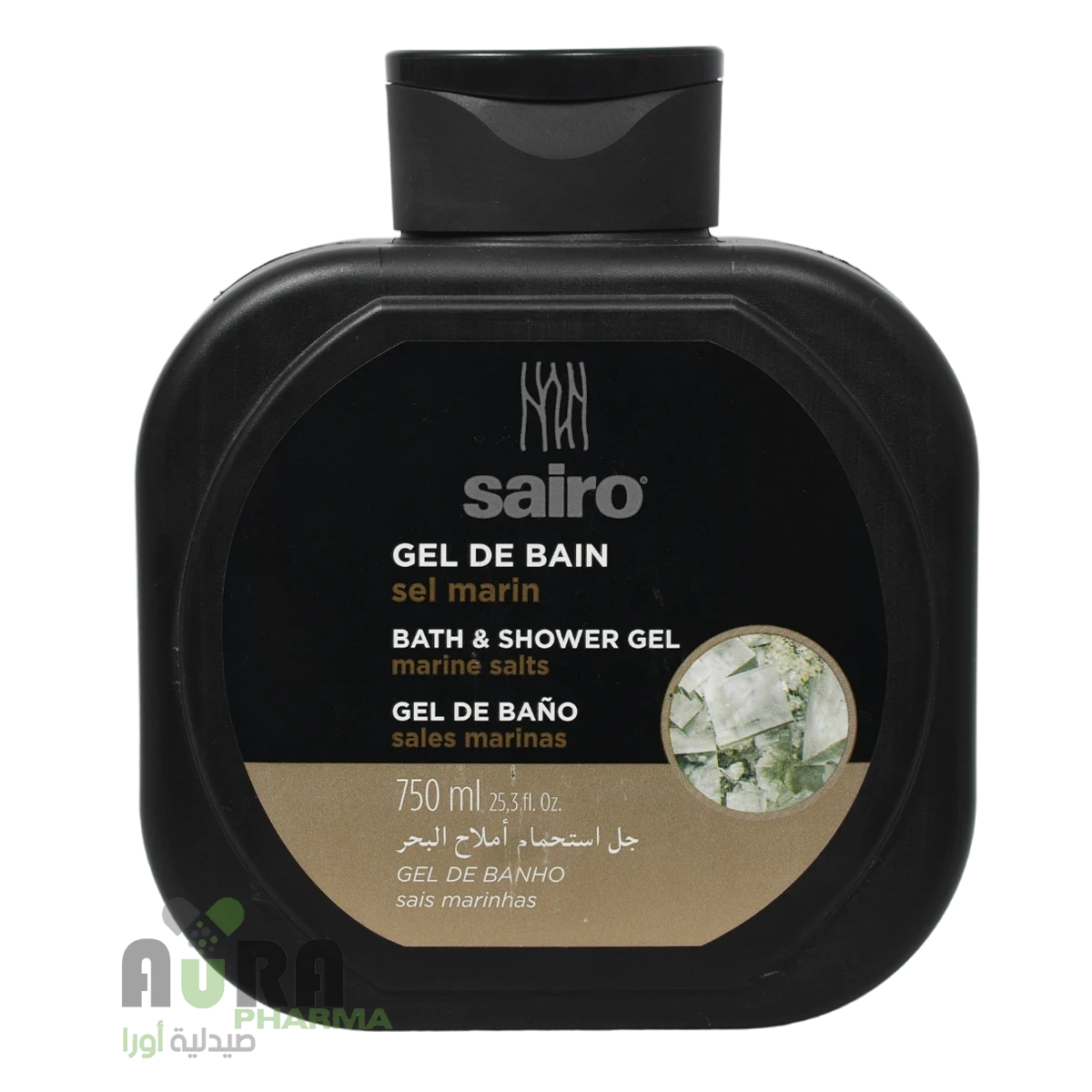 سايرو جل استحمام املاح البحر -750 مل