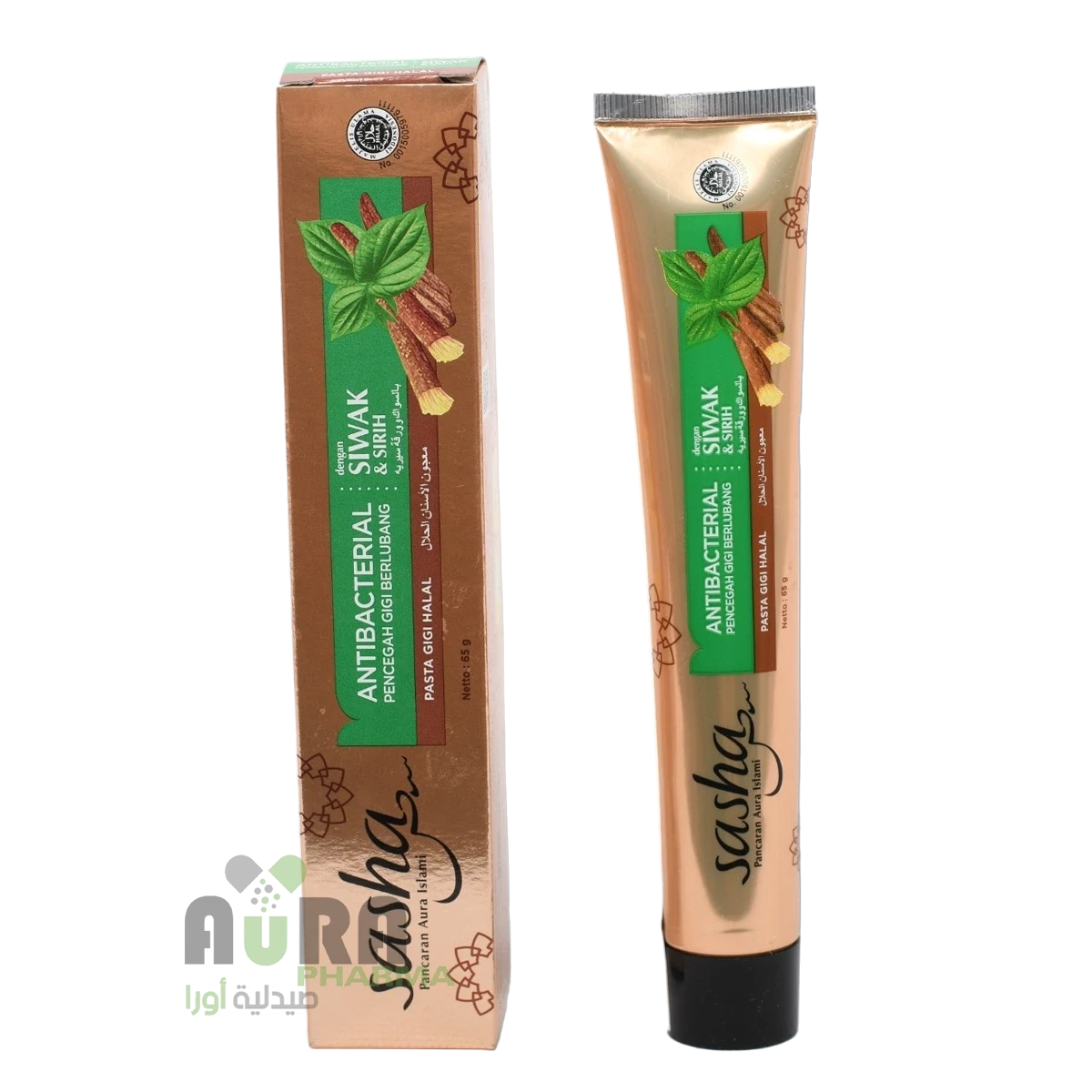 معجون اسنان ساص العشبي 65 جرام