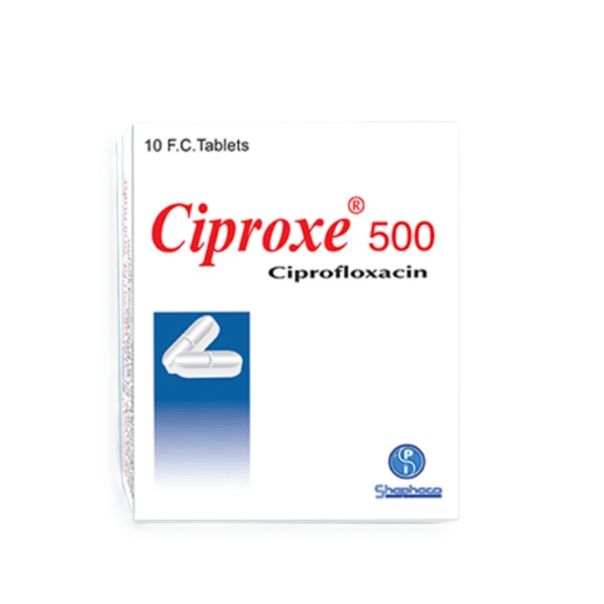 سيبروكس 500 ملغم 10 أقراص شفاكو