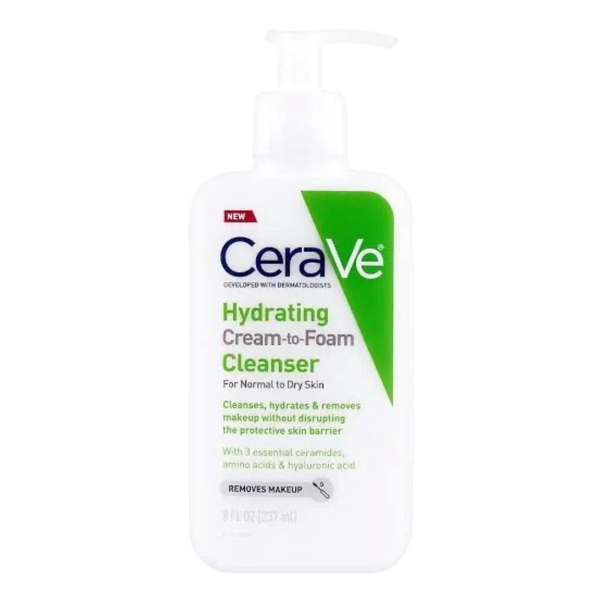 سيرافي غسول مرطب إلى منظف رغوي للبشرة العادية الي الجافه، 237 مل- 4559