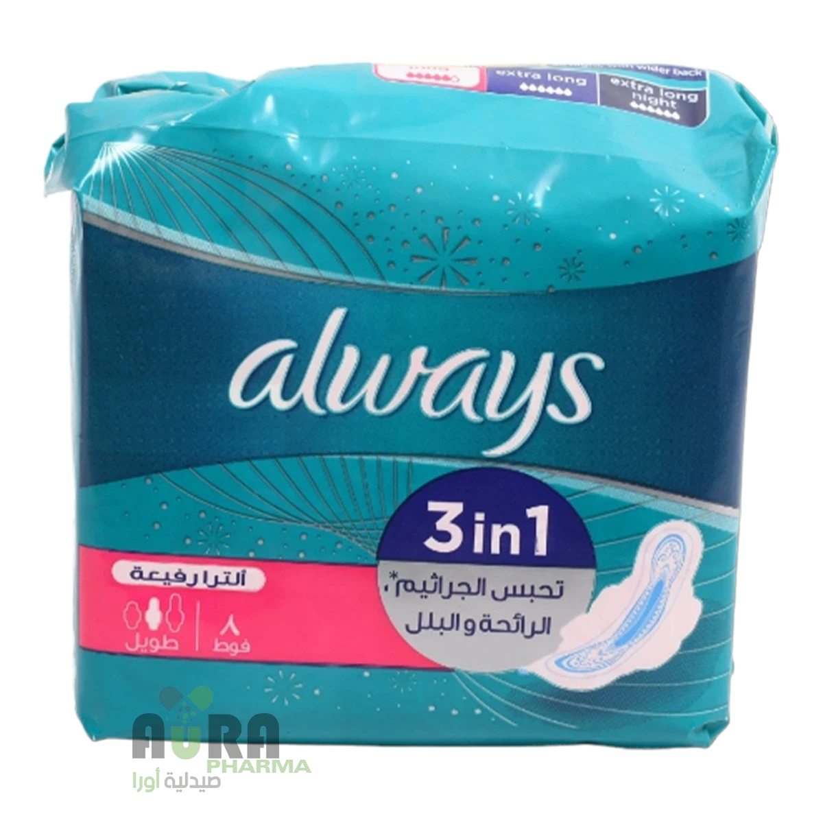 فوط صحية اولويز الترا اخضر اقتصادي