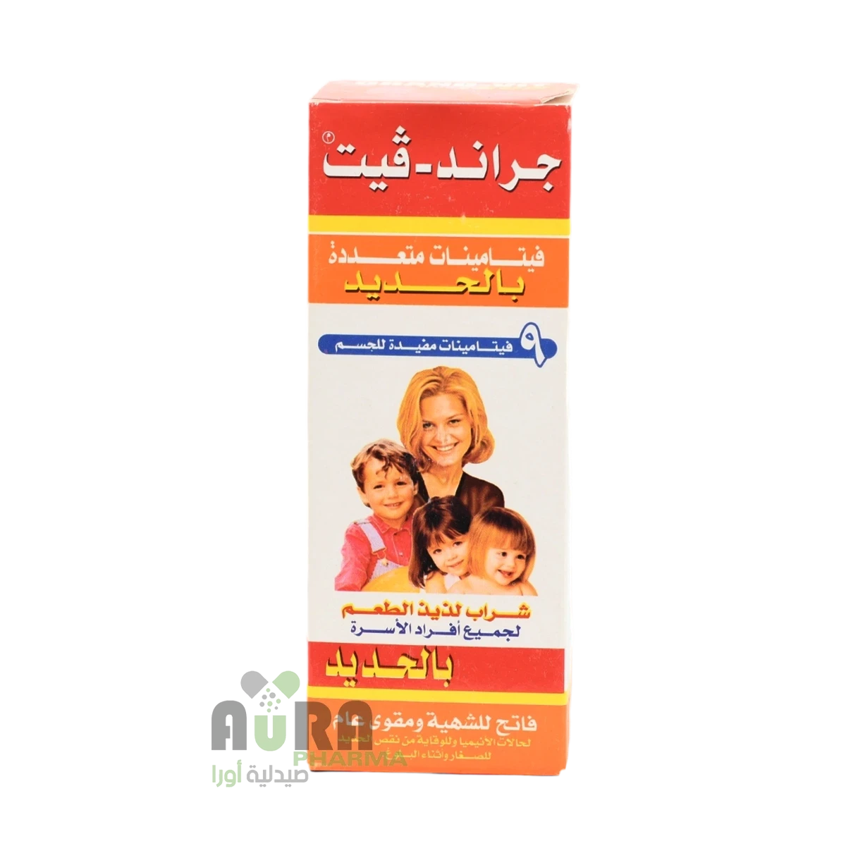 جراند فيت بالحديد شراب 120مل